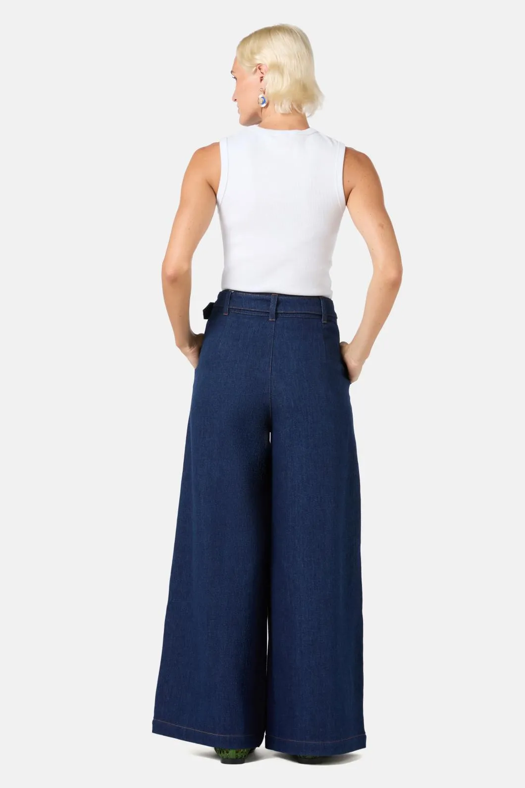 Pleat Palazzo Jeans sold by gorman product image thumbnail 3