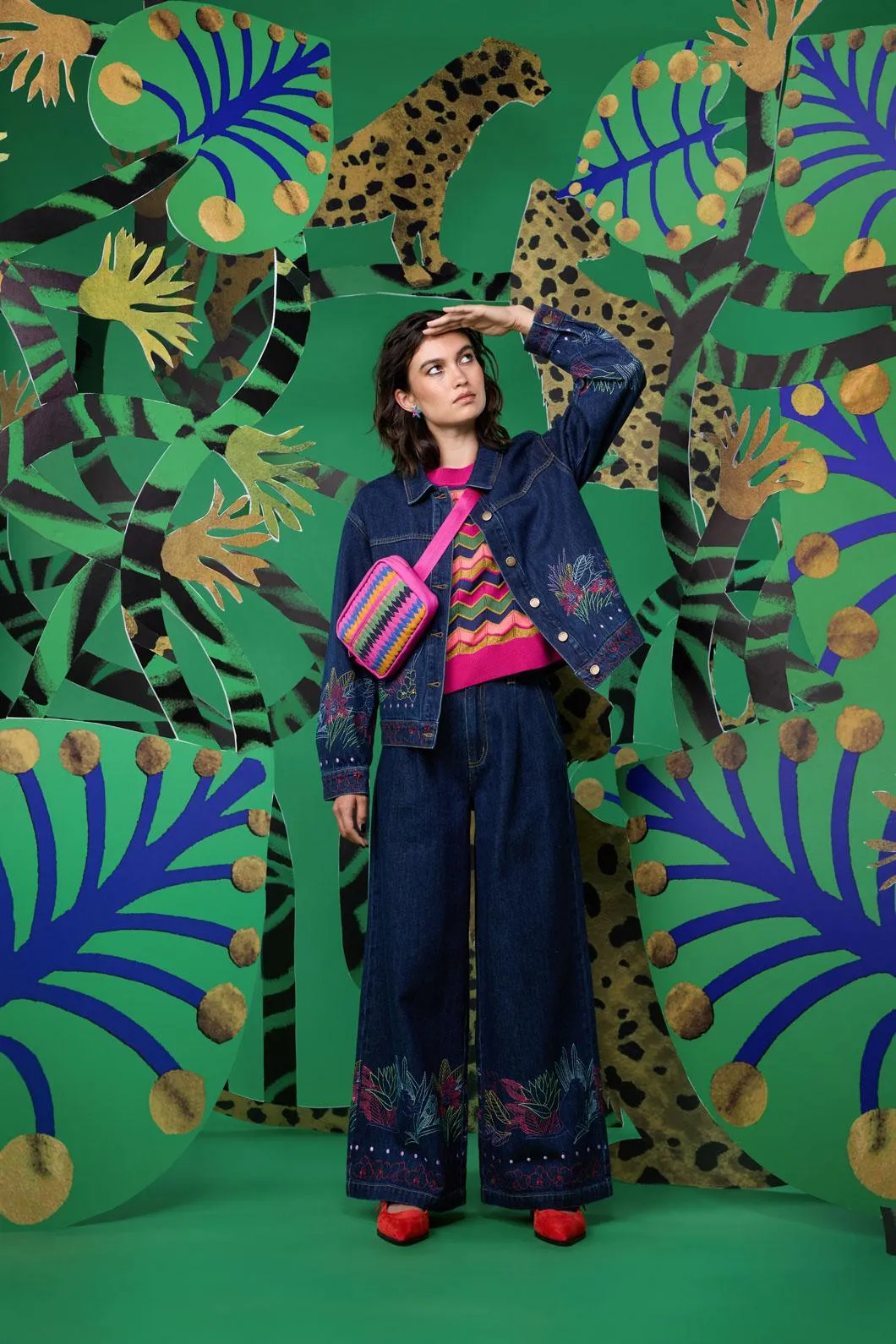 Monkey Forest Denim Jean sold by gorman