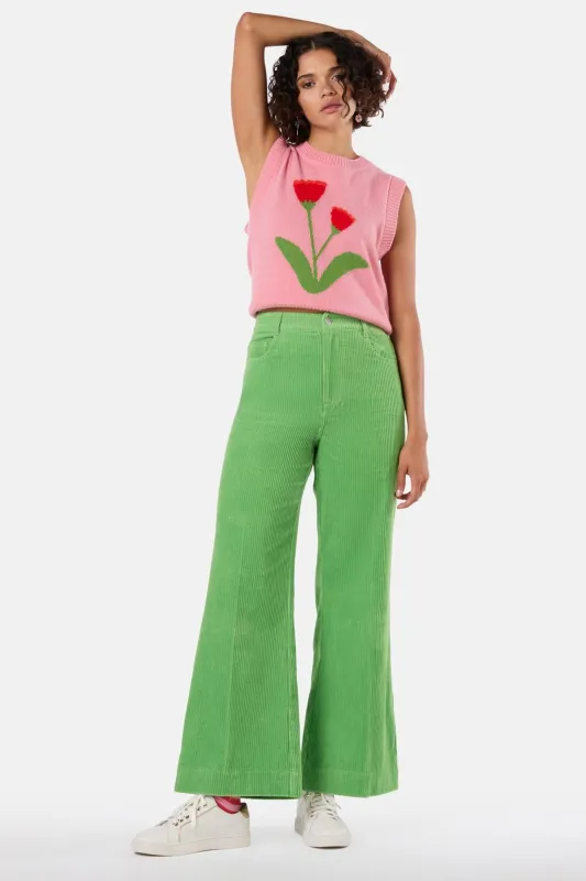 Greenery Corduroy Jean sold by gorman
