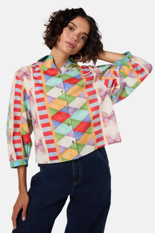 Fantasy Patchwork Shirt sold by gorman