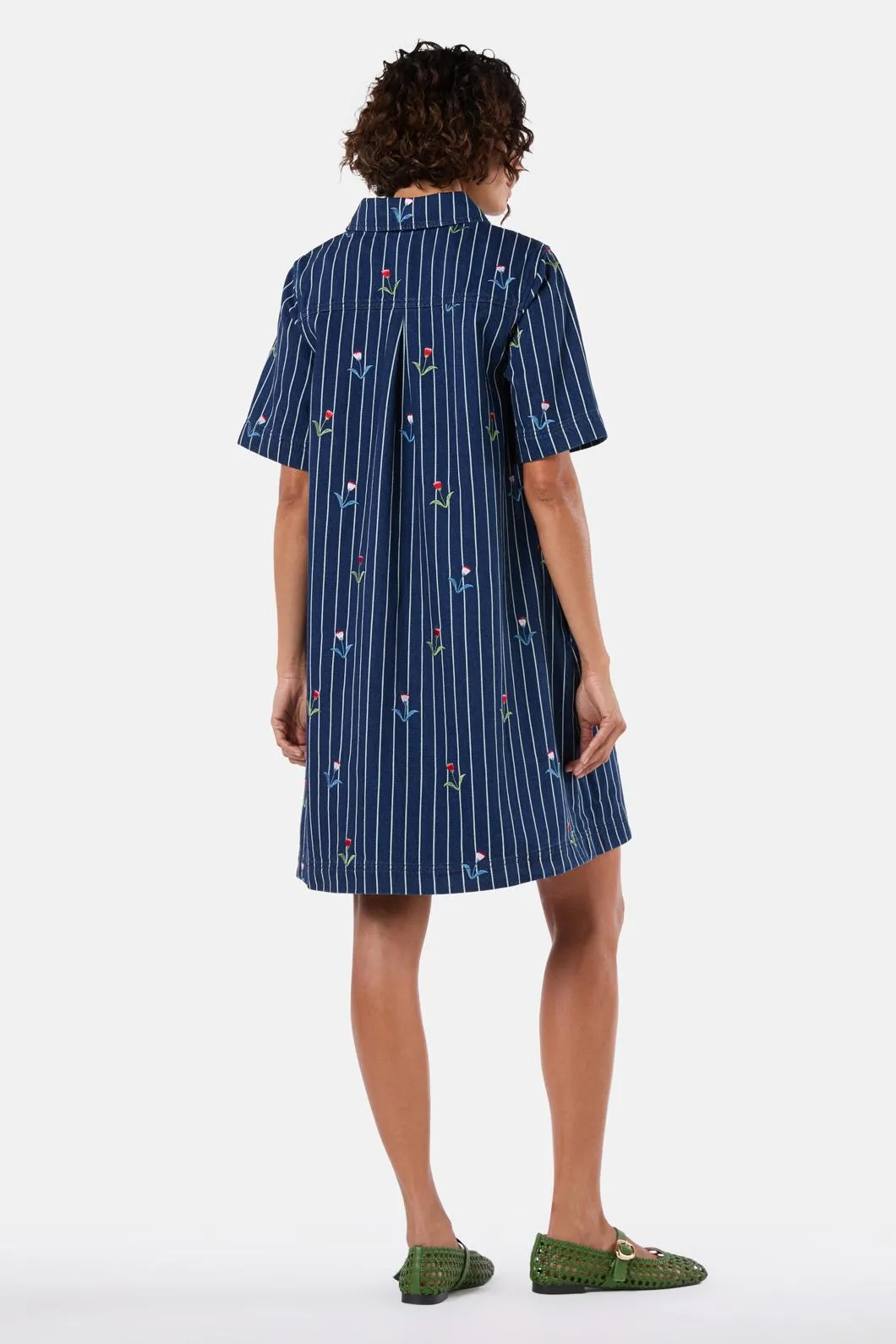Rosette Denim Shirt Dress sold by gorman product image thumbnail 4