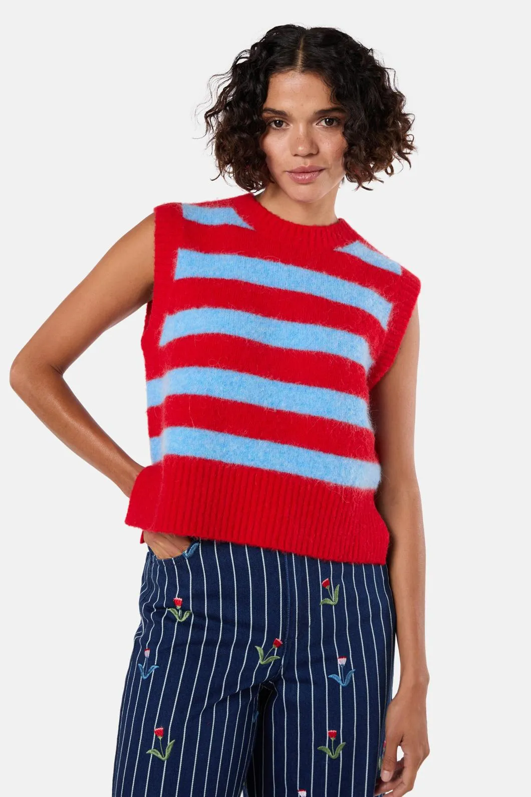 Line Work Knit Vest sold by gorman product image thumbnail 3