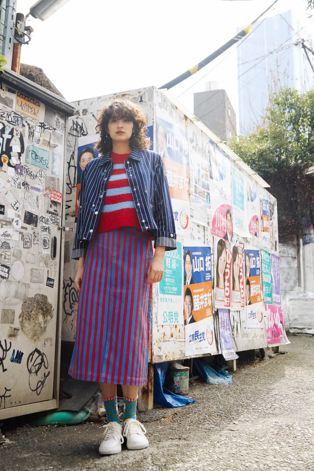 Line Dancing Denim Skirt sold by gorman