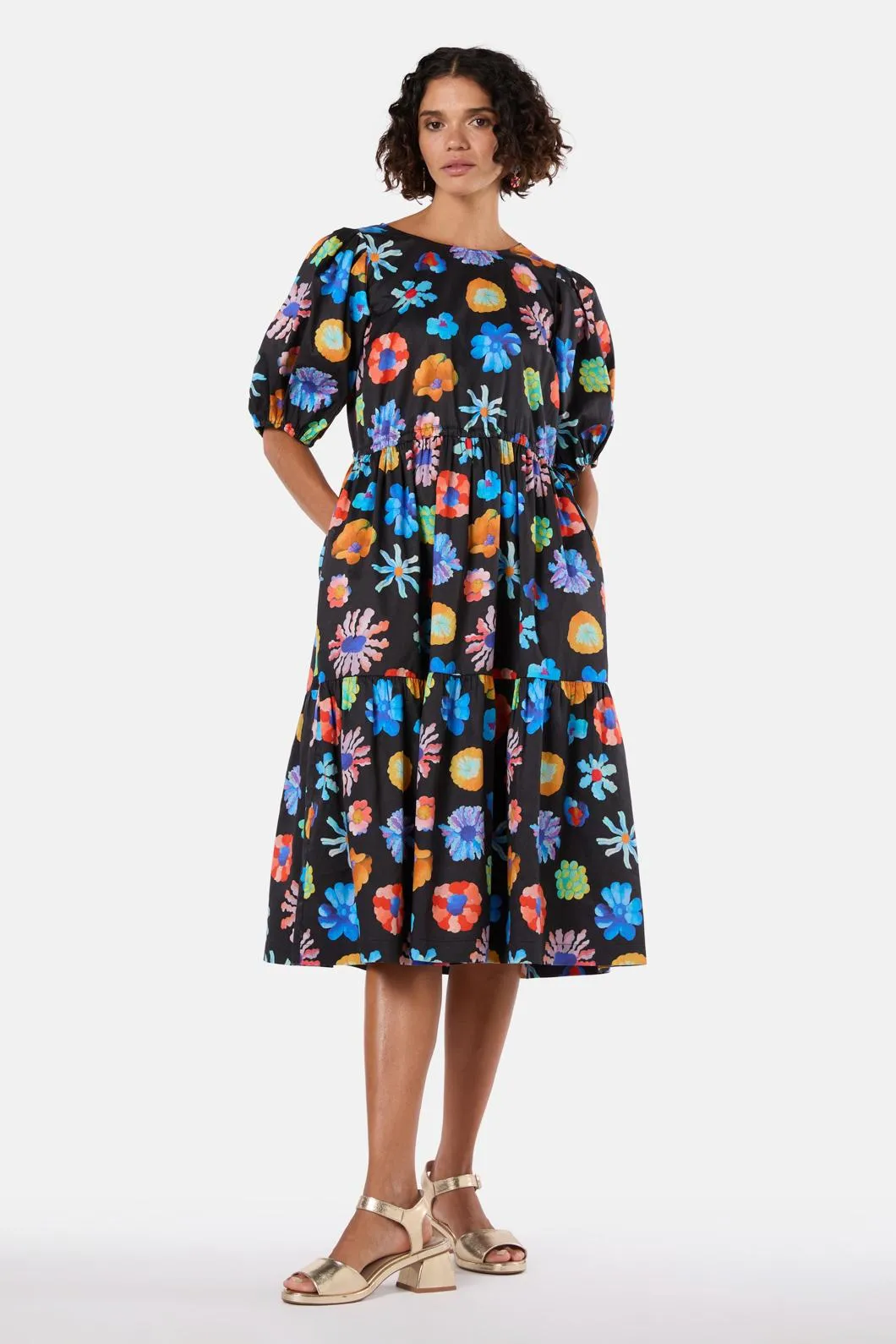Big Bouquet Smock Dress sold by gorman