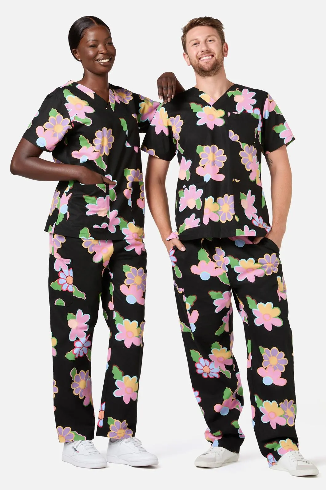 Floral Pop Scrub Set sold by gorman