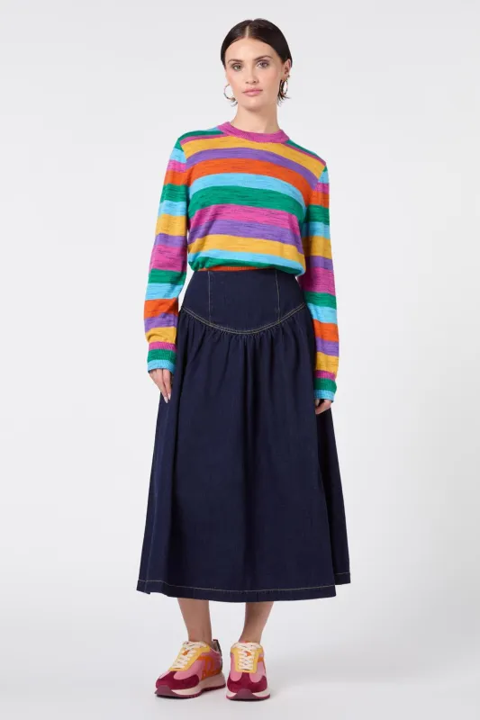 Nova Denim Skirt sold by gorman
