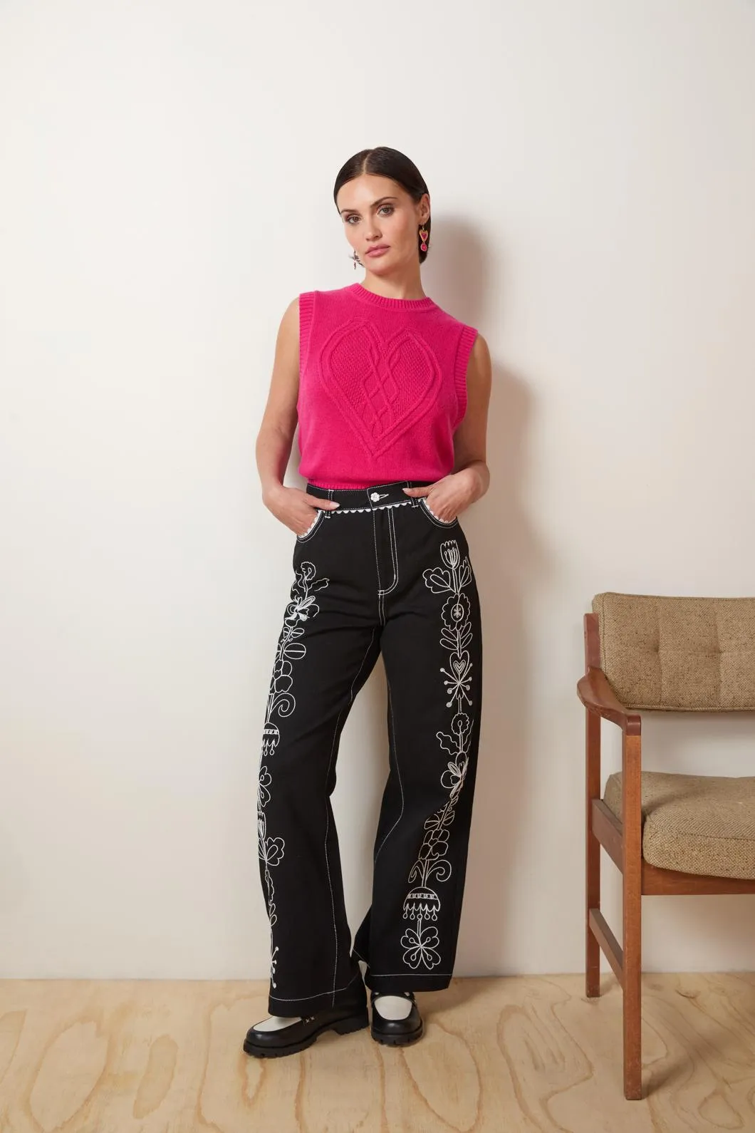 Heartfelt Vest sold by gorman