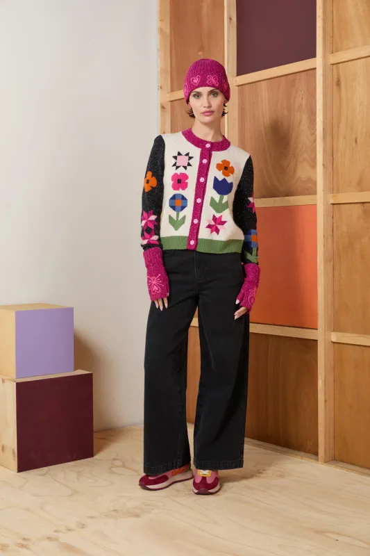 Heirloom Patchwork Cardigan sold by gorman