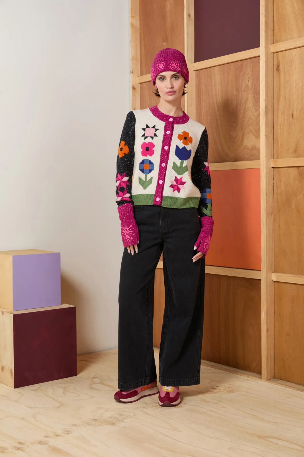 Heirloom Patchwork Cardigan sold by gorman