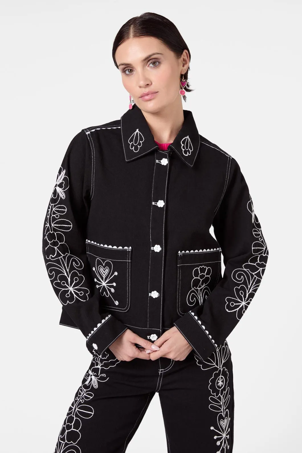 Folk Tales Embroidered Jacket sold by gorman product image thumbnail 2