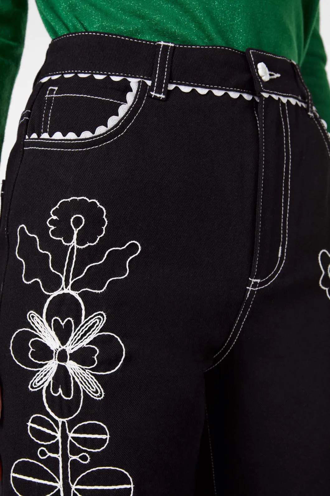 Folk Tales Embroidered Jeans sold by gorman product image thumbnail 5