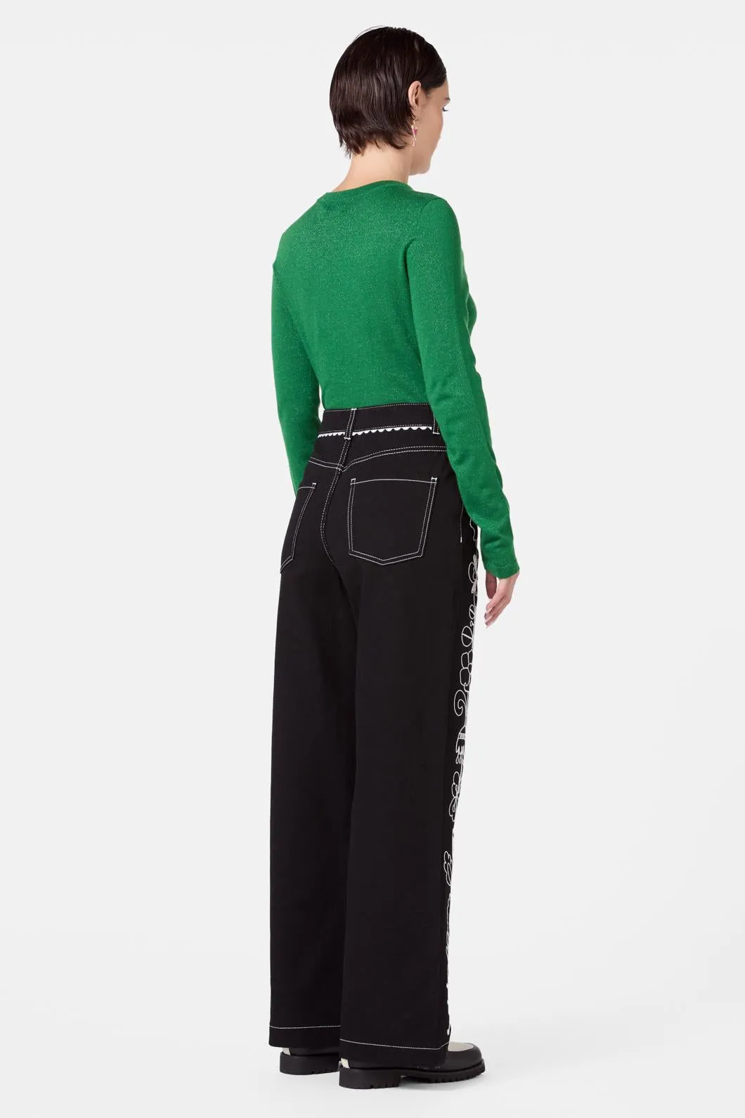 Folk Tales Embroidered Jeans sold by gorman product image thumbnail 4