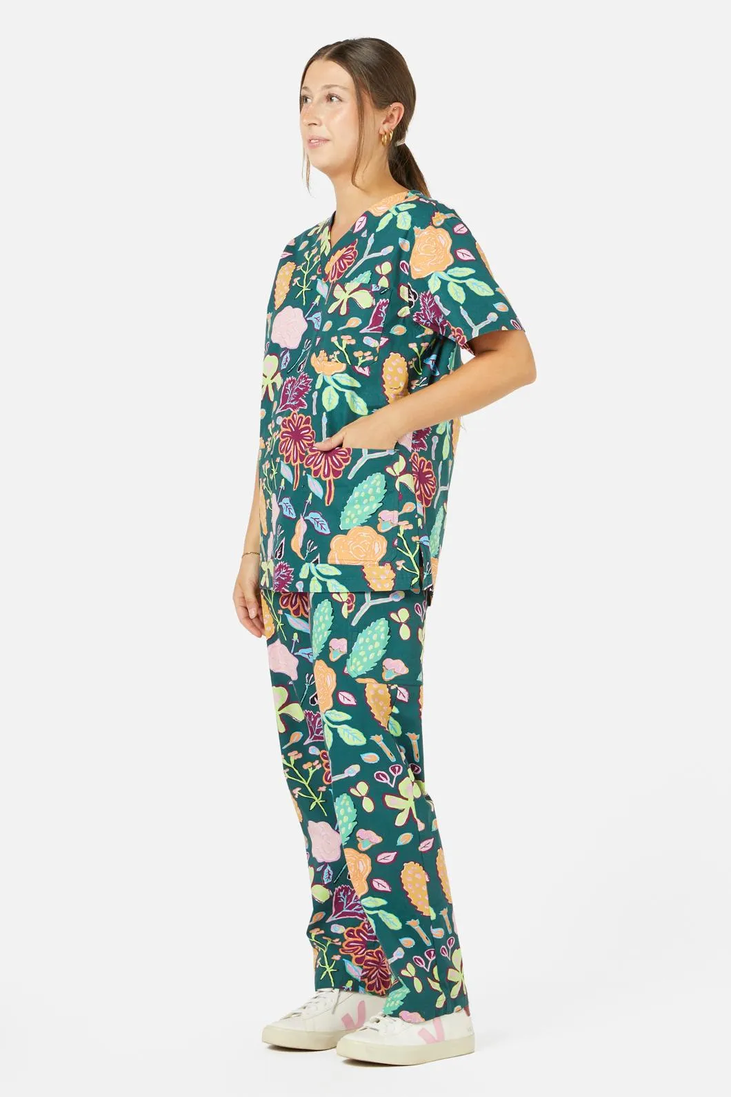 Pitched Petals Scrub Set sold by gorman product image thumbnail 3