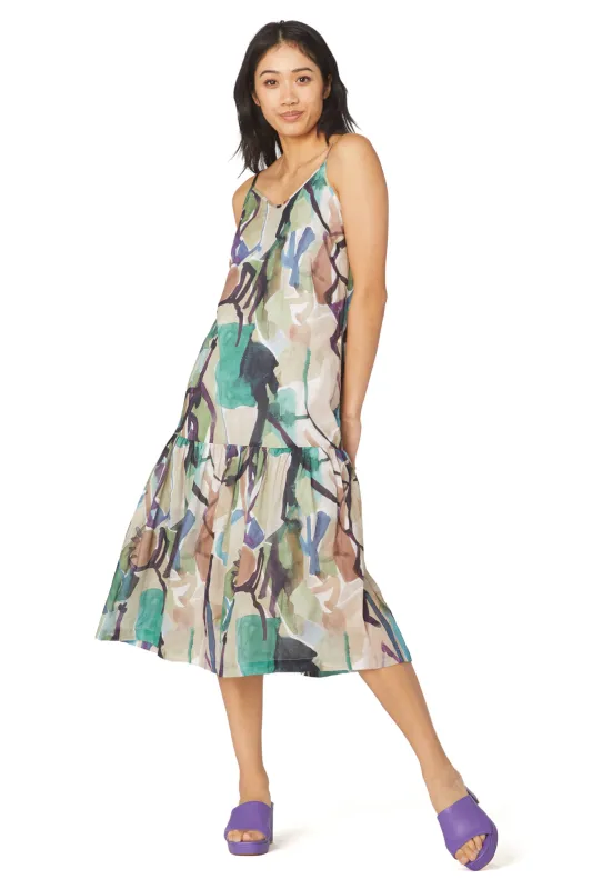 Abstract Long Dress sold by gorman