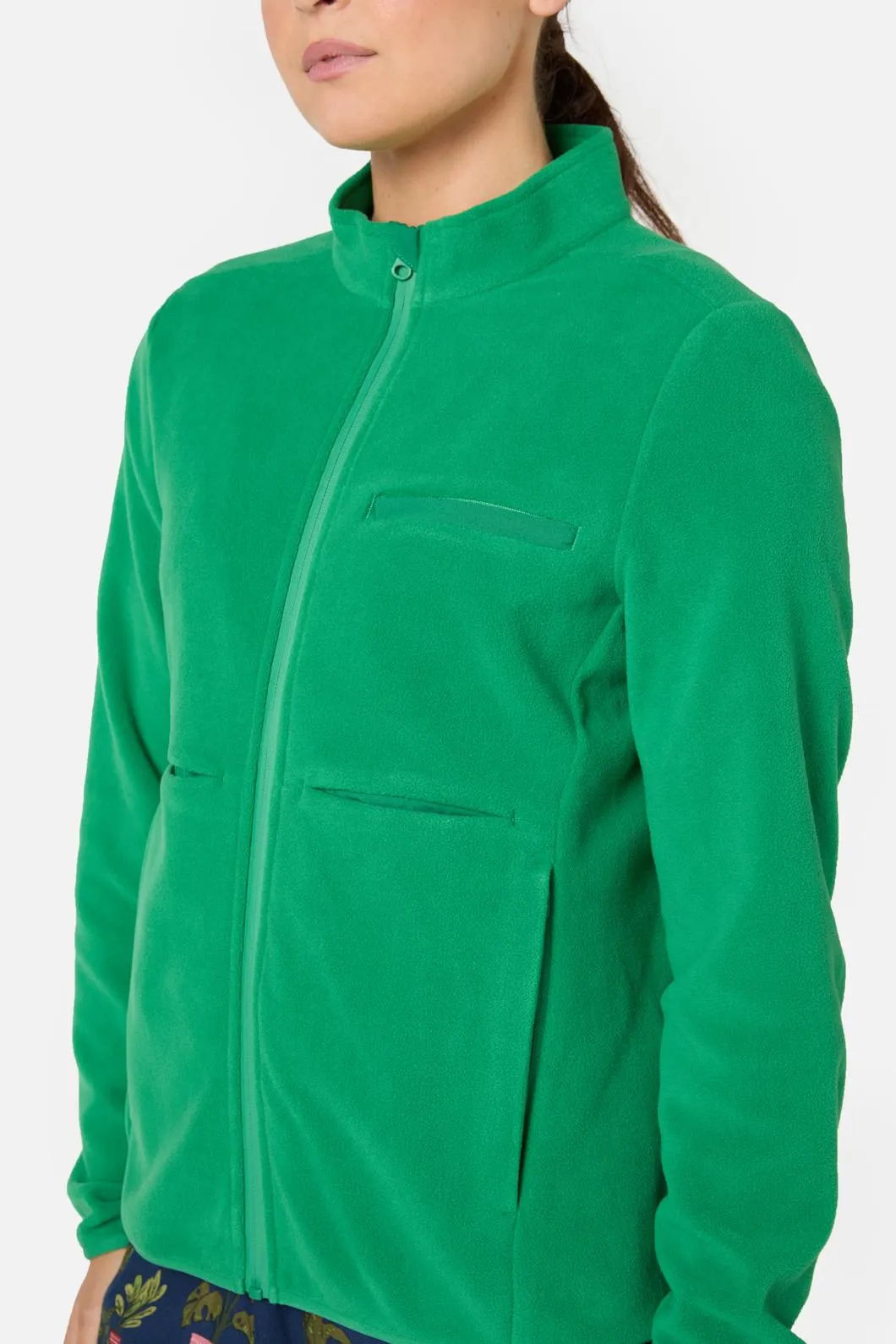 Scrubs Green Micro Polar Fleece Jkt sold by gorman product image thumbnail 3