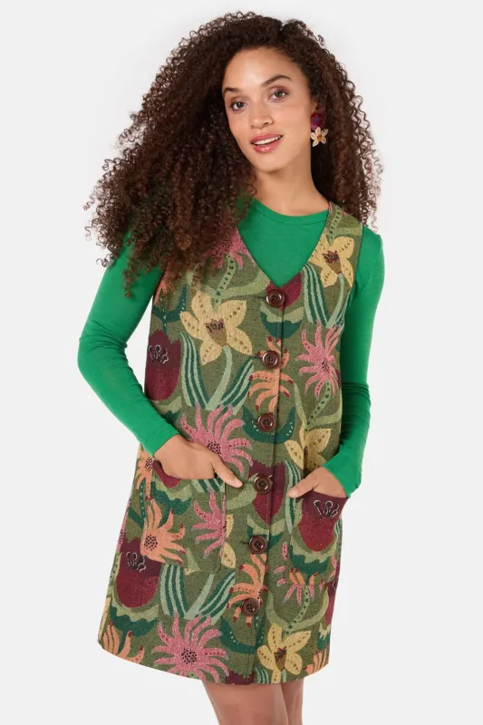 Rosie's Posies Pinafore sold by gorman