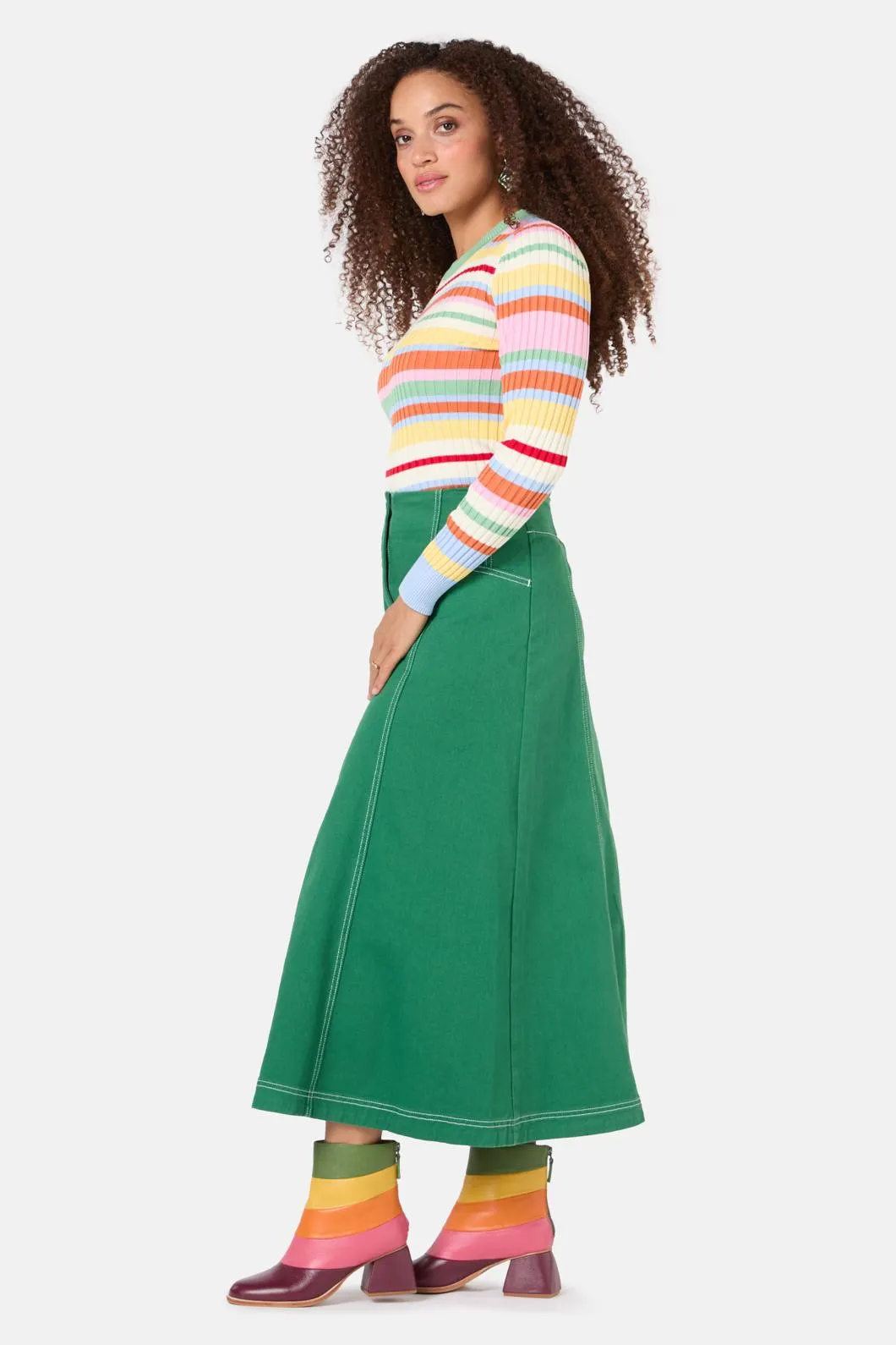 Tallulah Denim Skirt sold by gorman product image thumbnail 2