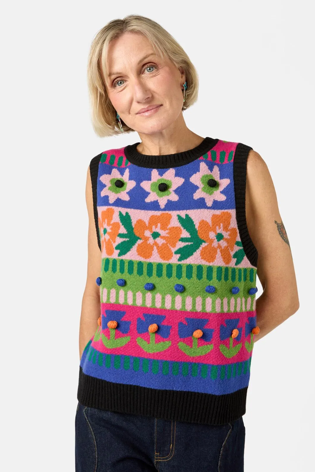 Amphora Knit Vest sold by gorman