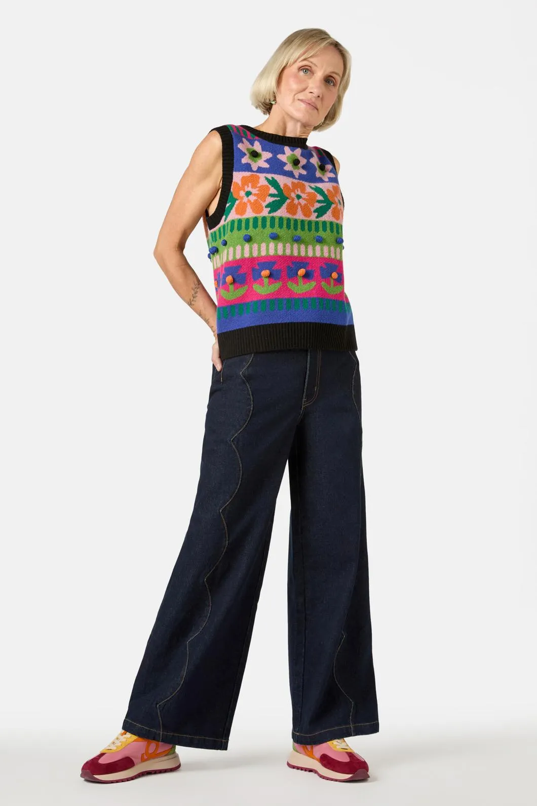 Amphora Knit Vest sold by gorman product image thumbnail 2