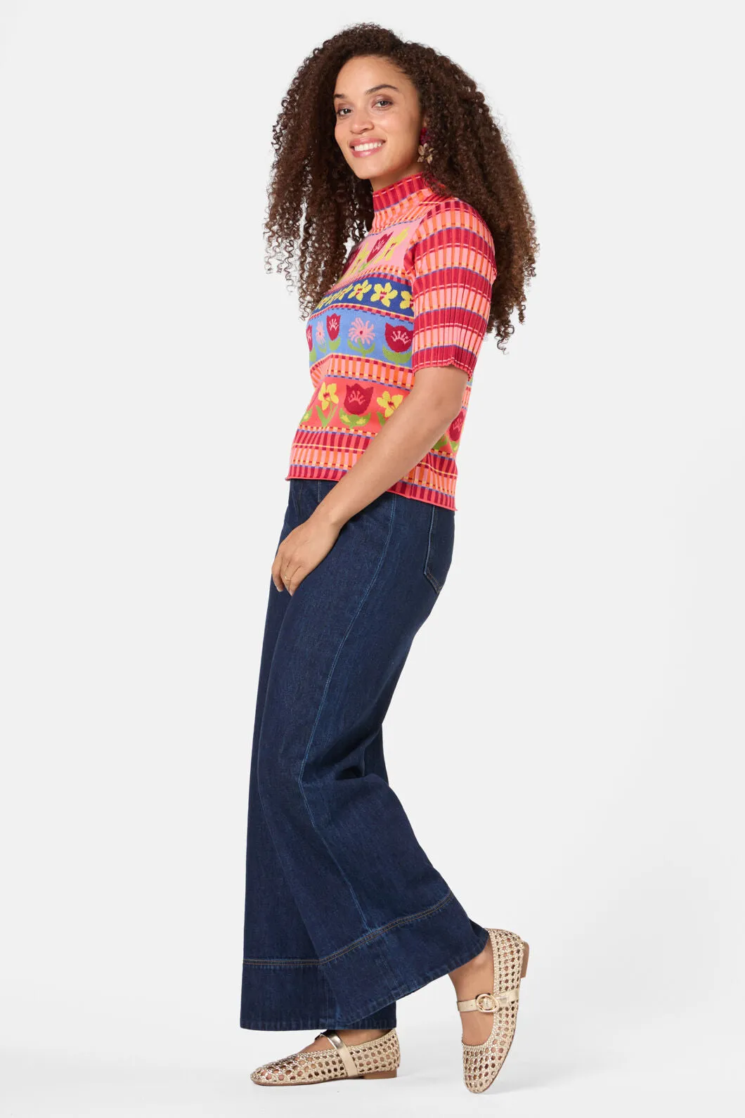 Rosie's Posies Knit Top sold by gorman product image thumbnail 3