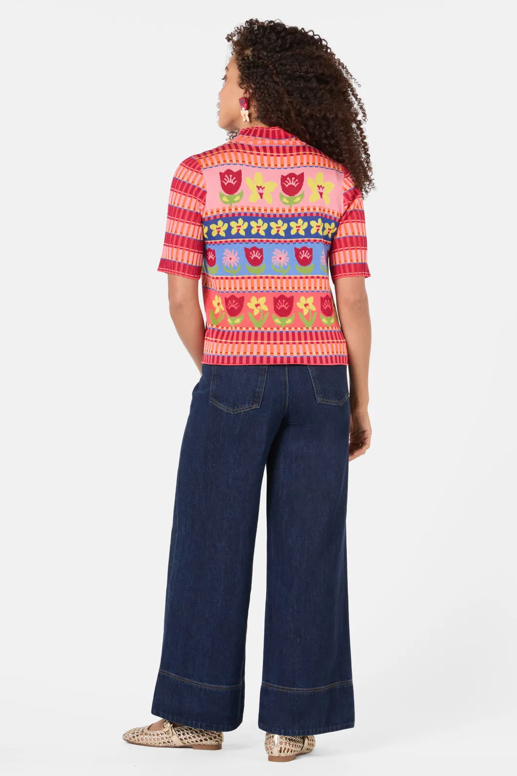 Rosie's Posies Knit Top sold by gorman product image thumbnail 4