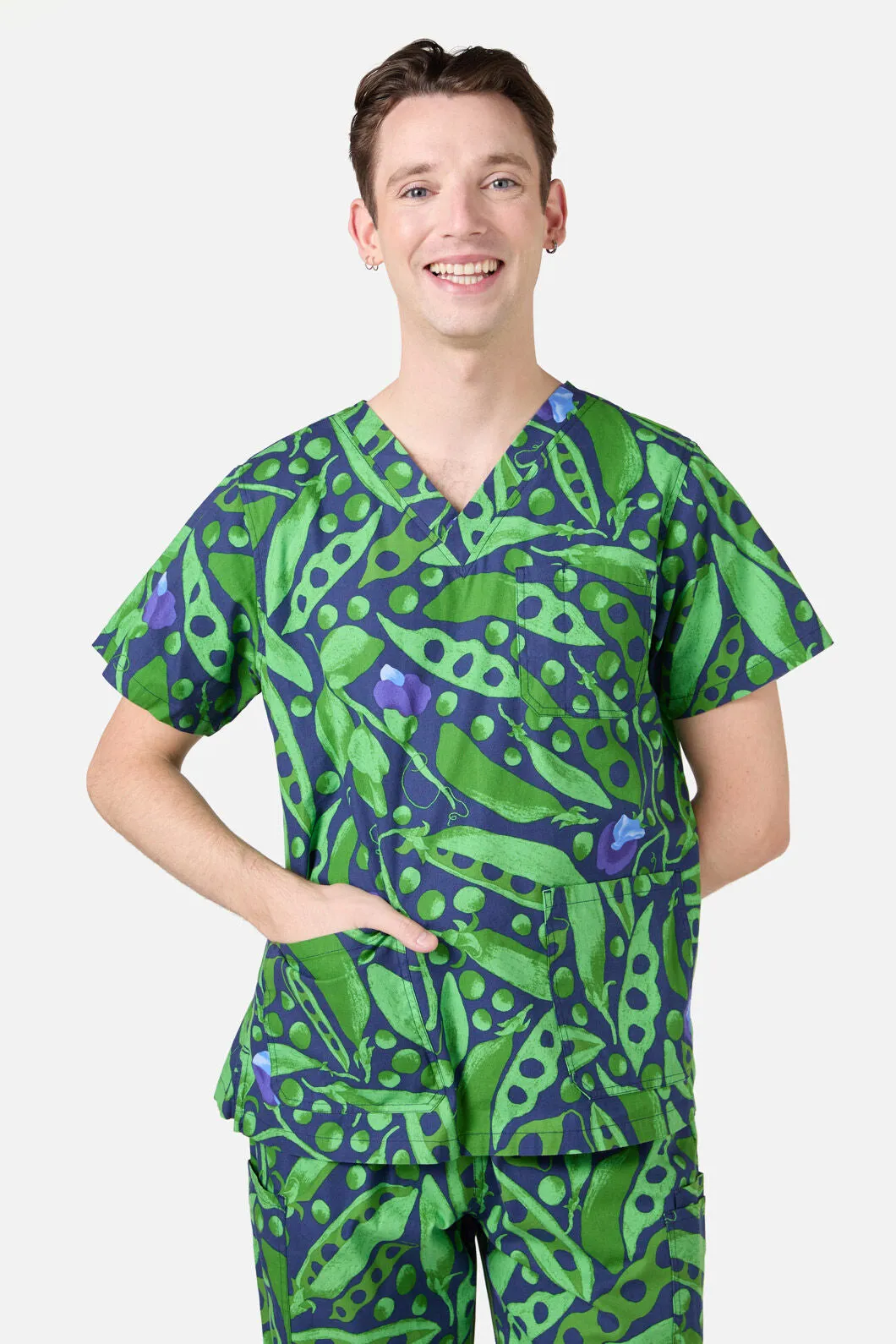 Peas Everywhere Scrub Set sold by gorman product image thumbnail 3