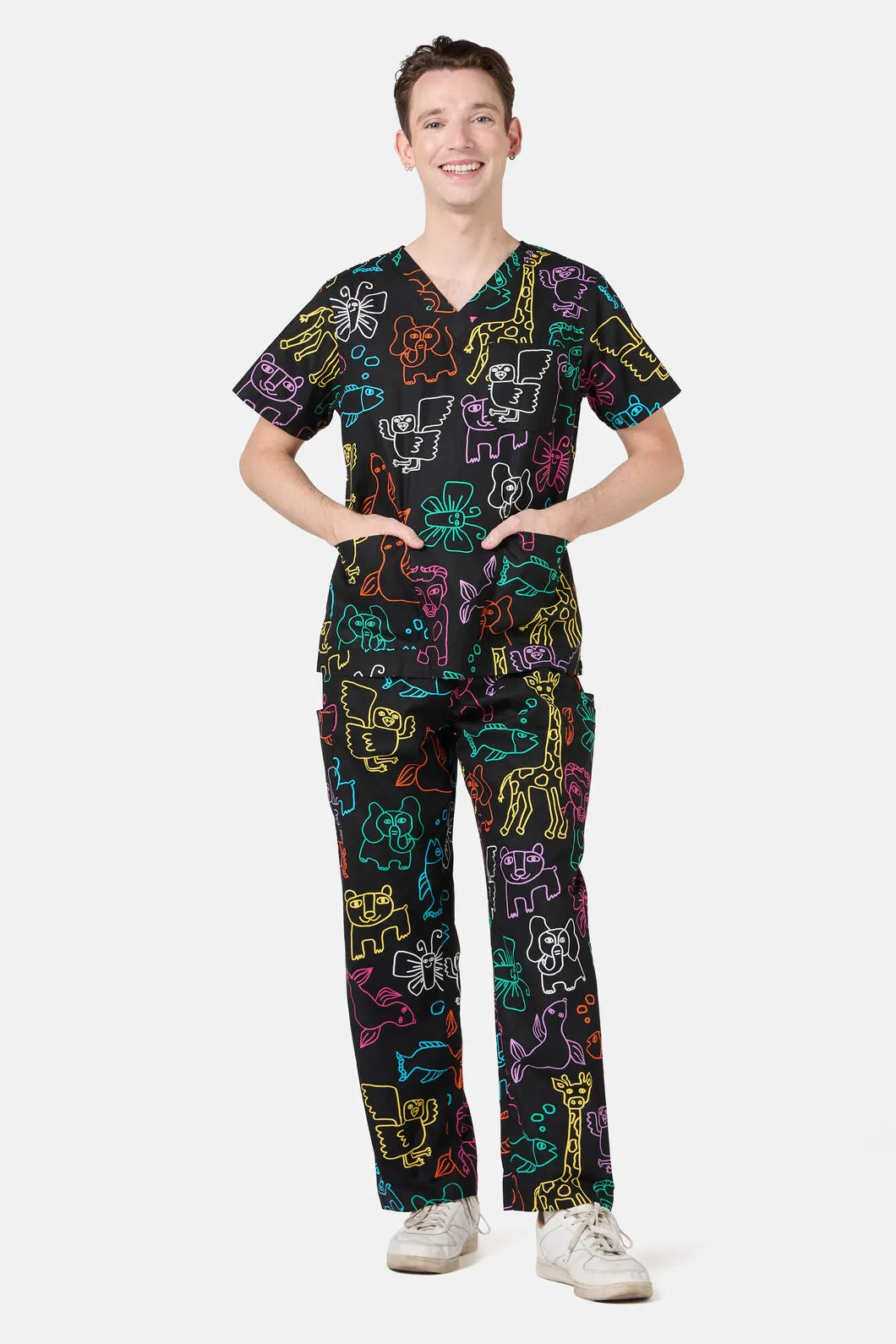 Zoo Time Scrub Set sold by gorman product image thumbnail 2