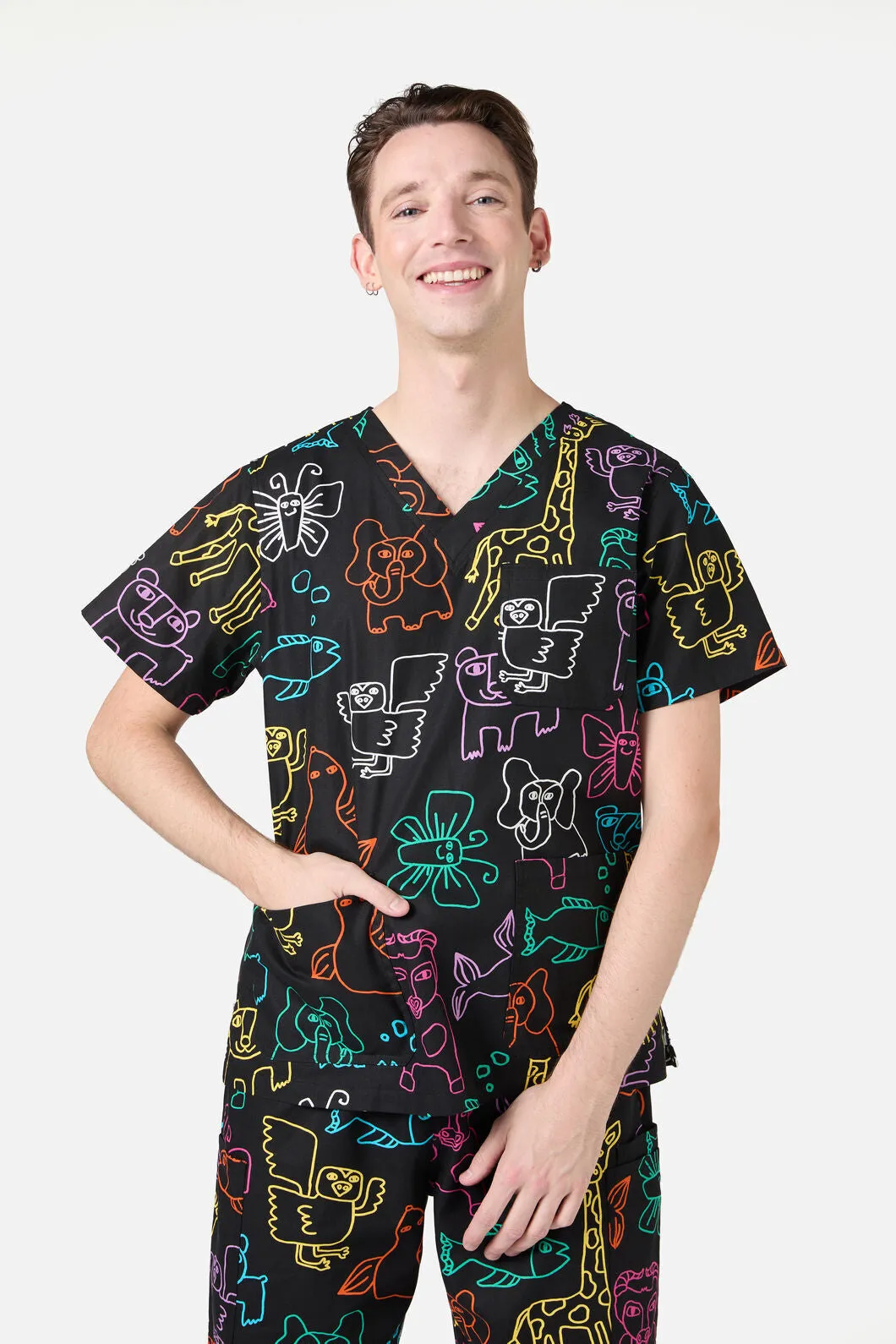 Zoo Time Scrub Set sold by gorman product image thumbnail 3