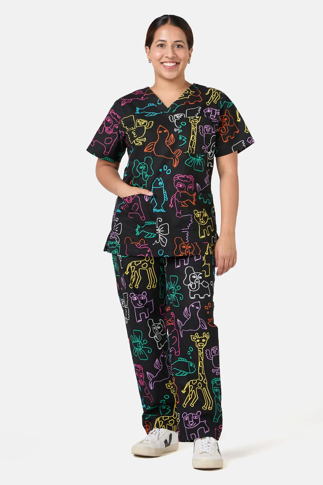 Zoo Time Scrub Set sold by gorman product image thumbnail 5