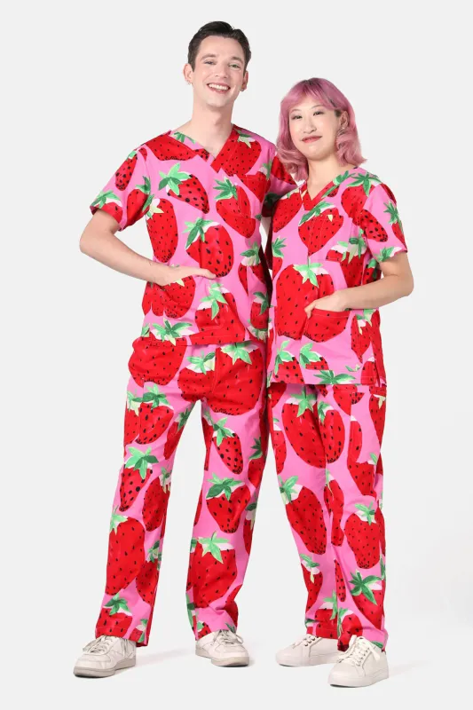 Strawberry Fields Scrub Set sold by gorman