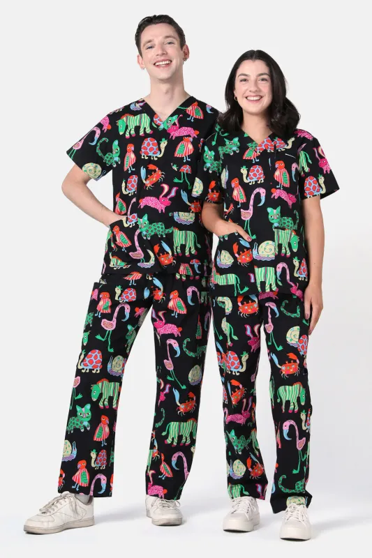 Animal Arc Scrub Set sold by gorman