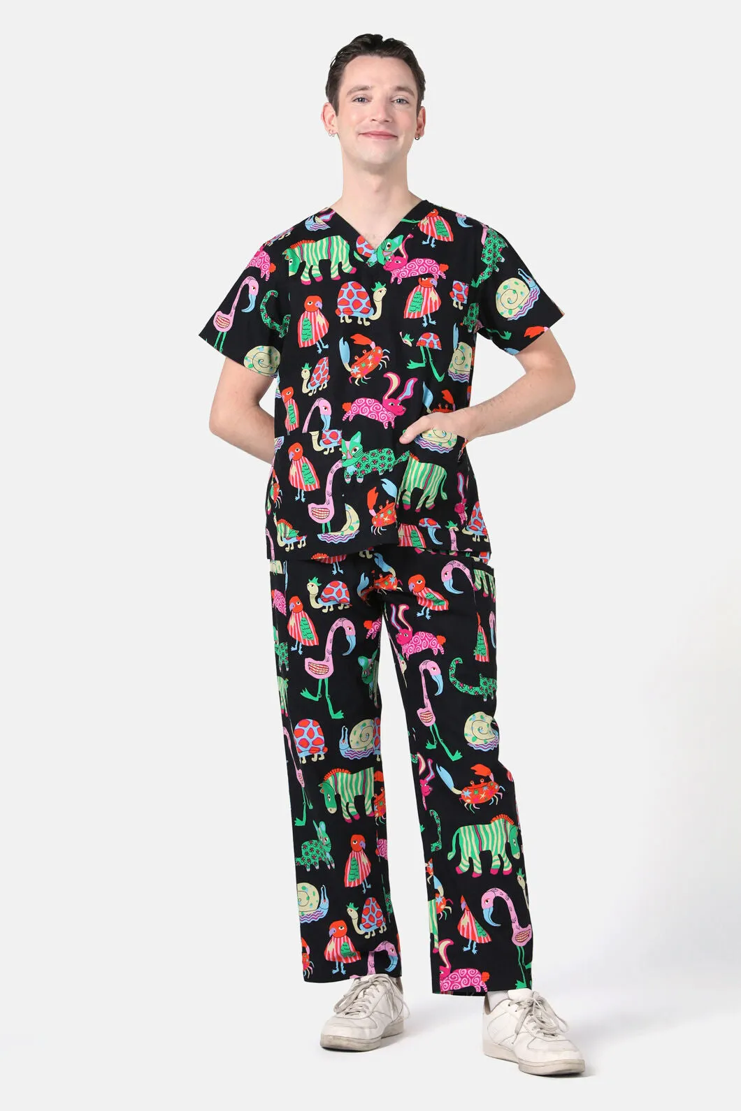 Animal Arc Scrub Set sold by gorman product image thumbnail 2