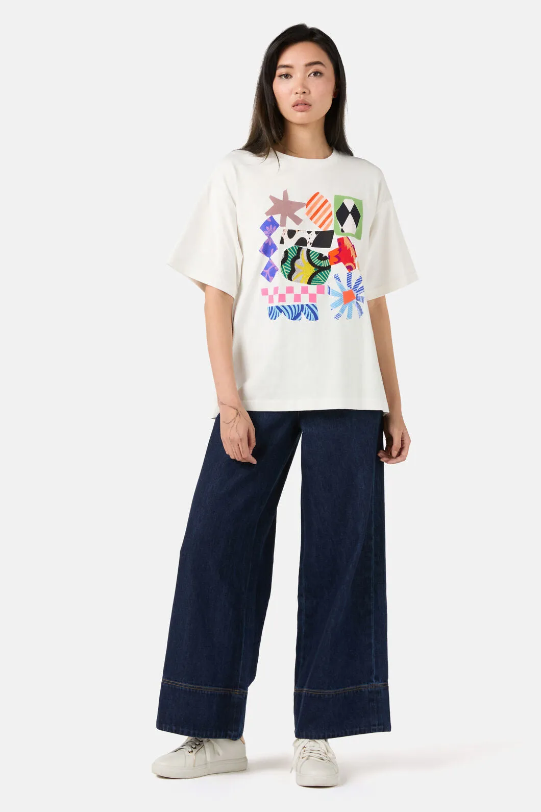 Crafternoon Oversized Tee sold by gorman product image thumbnail 2