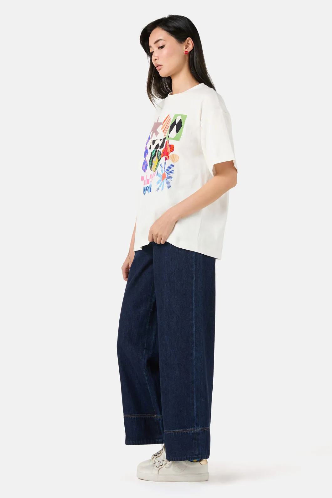 Crafternoon Oversized Tee sold by gorman product image thumbnail 3