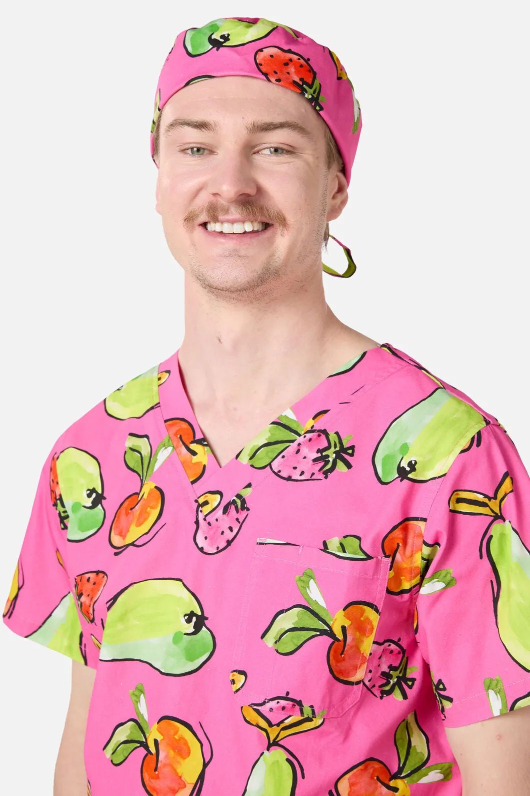 Peach Pear Scrub Hat sold by gorman