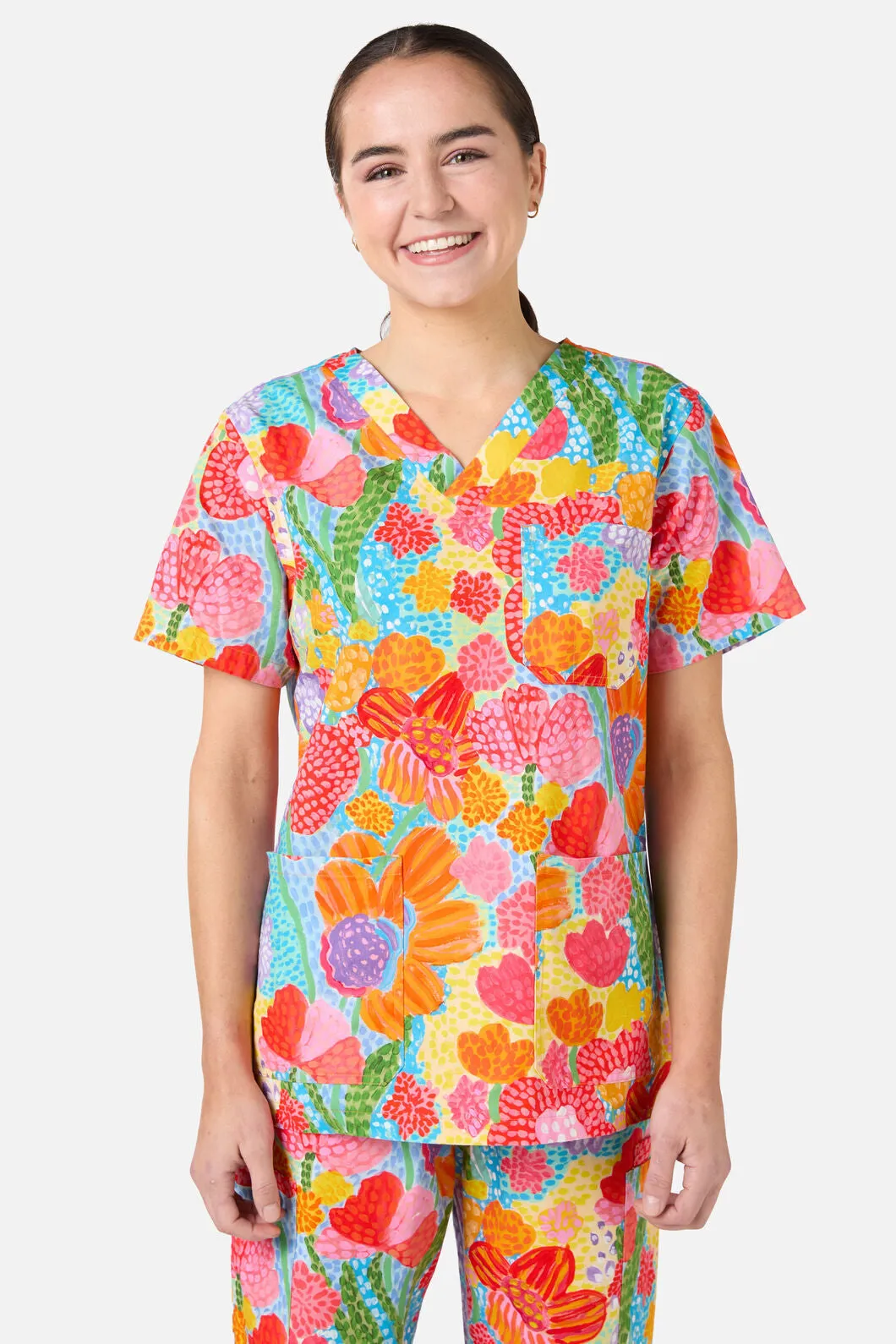 Spotted Flower Scrub Set sold by gorman product image thumbnail 3