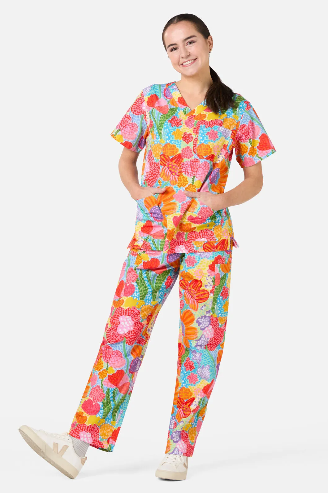 Spotted Flower Scrub Set sold by gorman product image thumbnail 2
