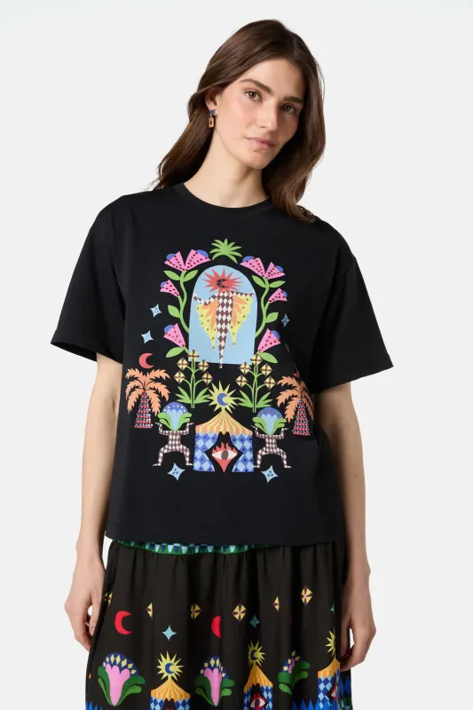 Luna Cirque Placement OS Tee sold by gorman