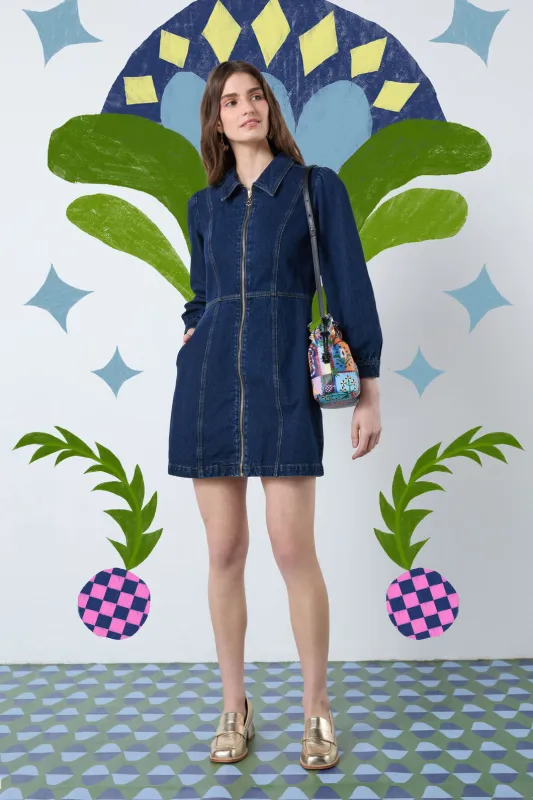 Garden Growers Denim Dress sold by gorman