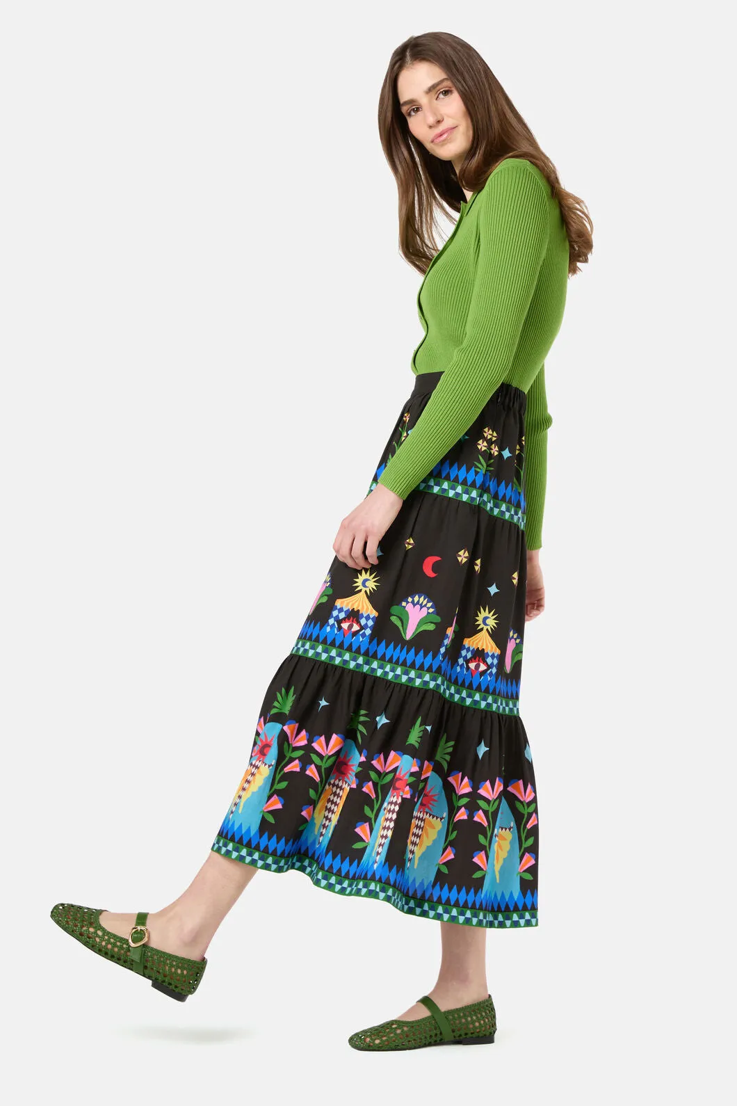 Luna Cirque Midi Skirt sold by gorman product image thumbnail 5