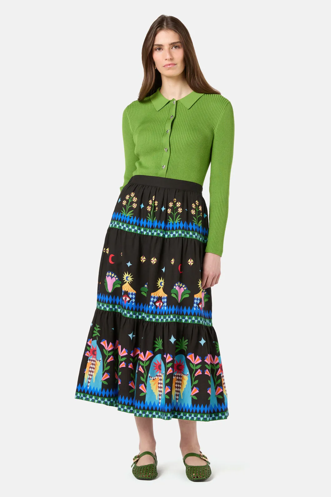 Luna Cirque Midi Skirt sold by gorman product image thumbnail 3