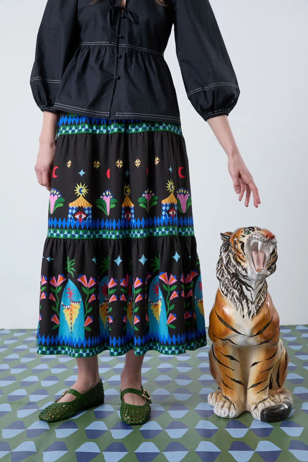 Luna Cirque Midi Skirt sold by gorman product image thumbnail 2
