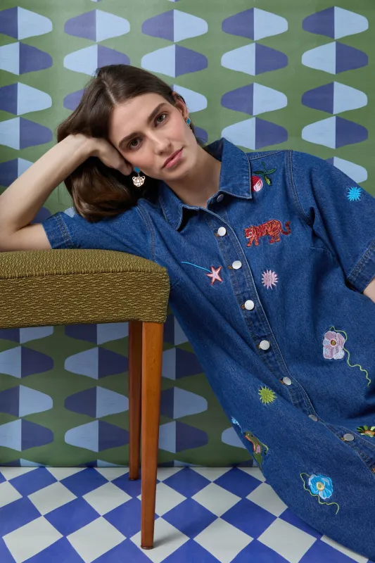 Parade Denim Dress sold by gorman