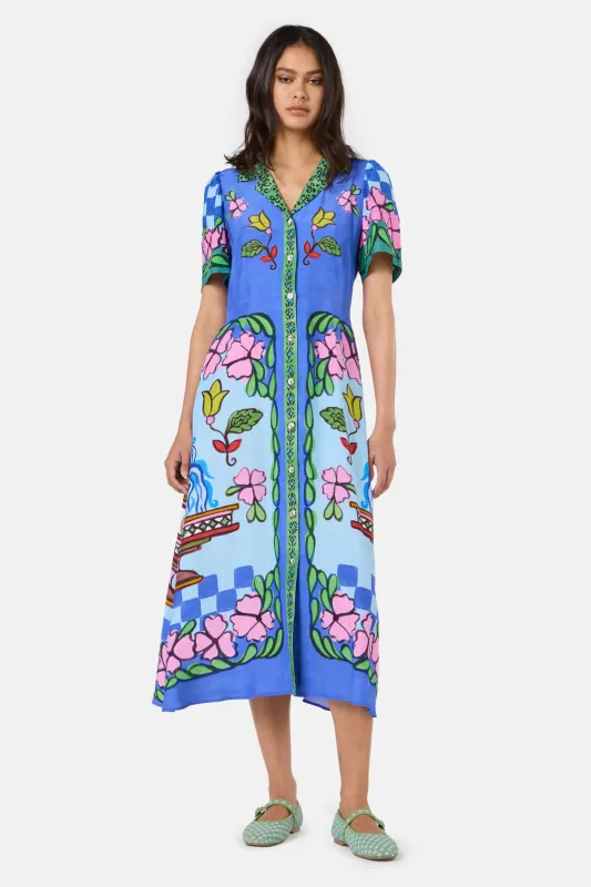 Fortune Print Shirt Dress sold by gorman