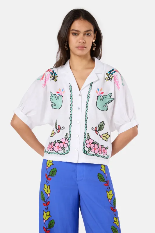 Fortune Embroidered Shirt sold by gorman