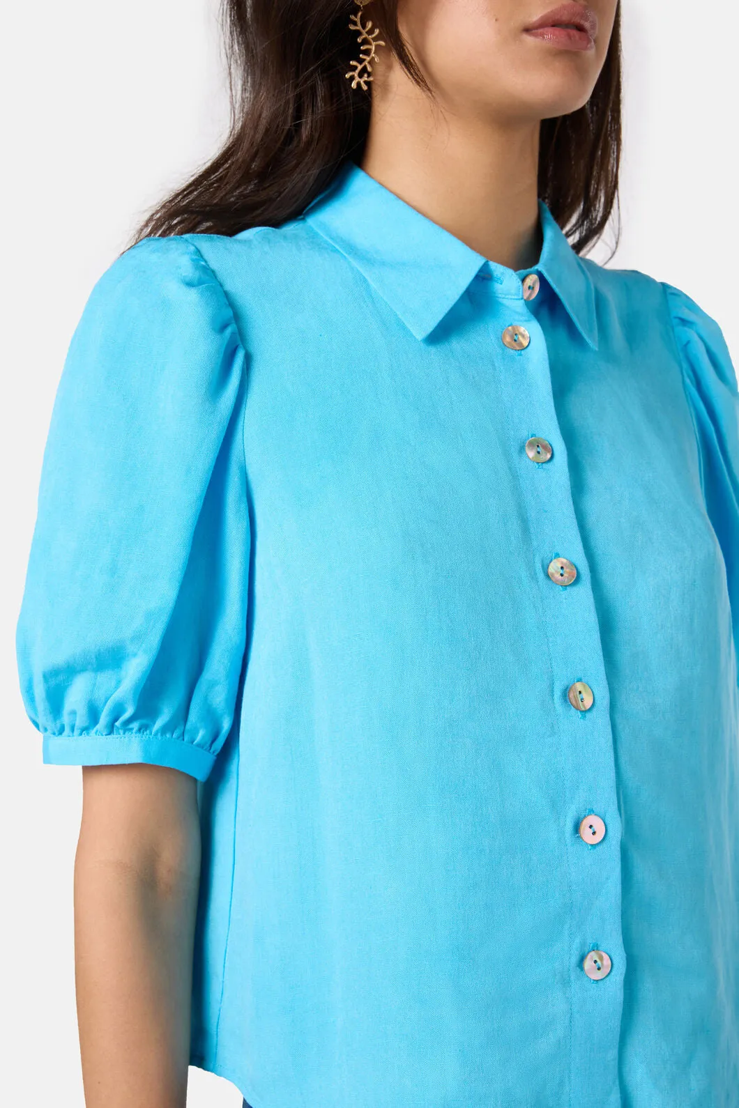 Royale Balloon Sleeve Shirt sold by gorman product image thumbnail 5