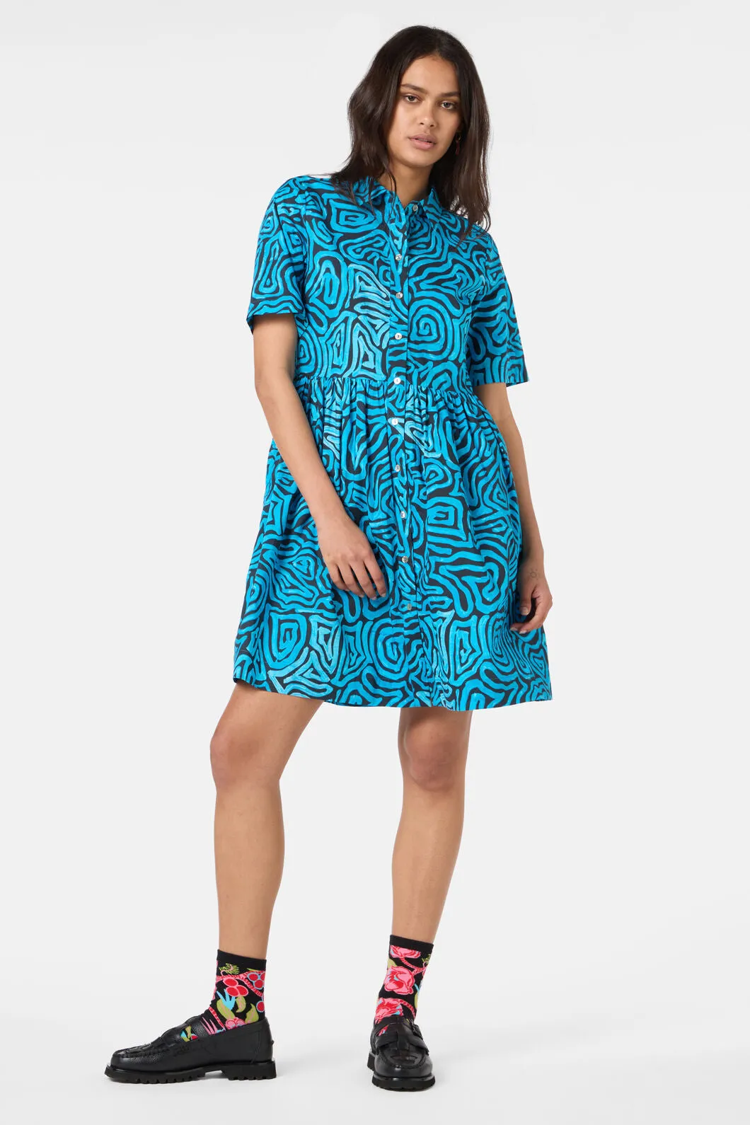 Harvest Print Shirt Dress sold by gorman product image thumbnail 2