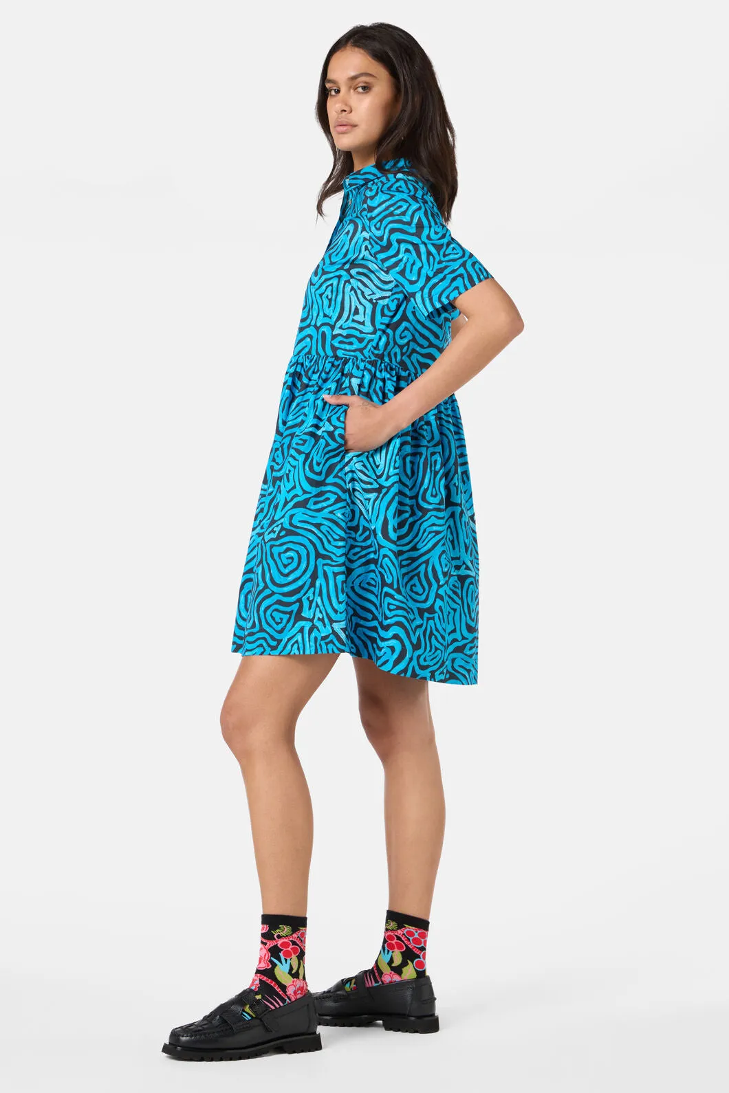 Harvest Print Shirt Dress sold by gorman product image thumbnail 4