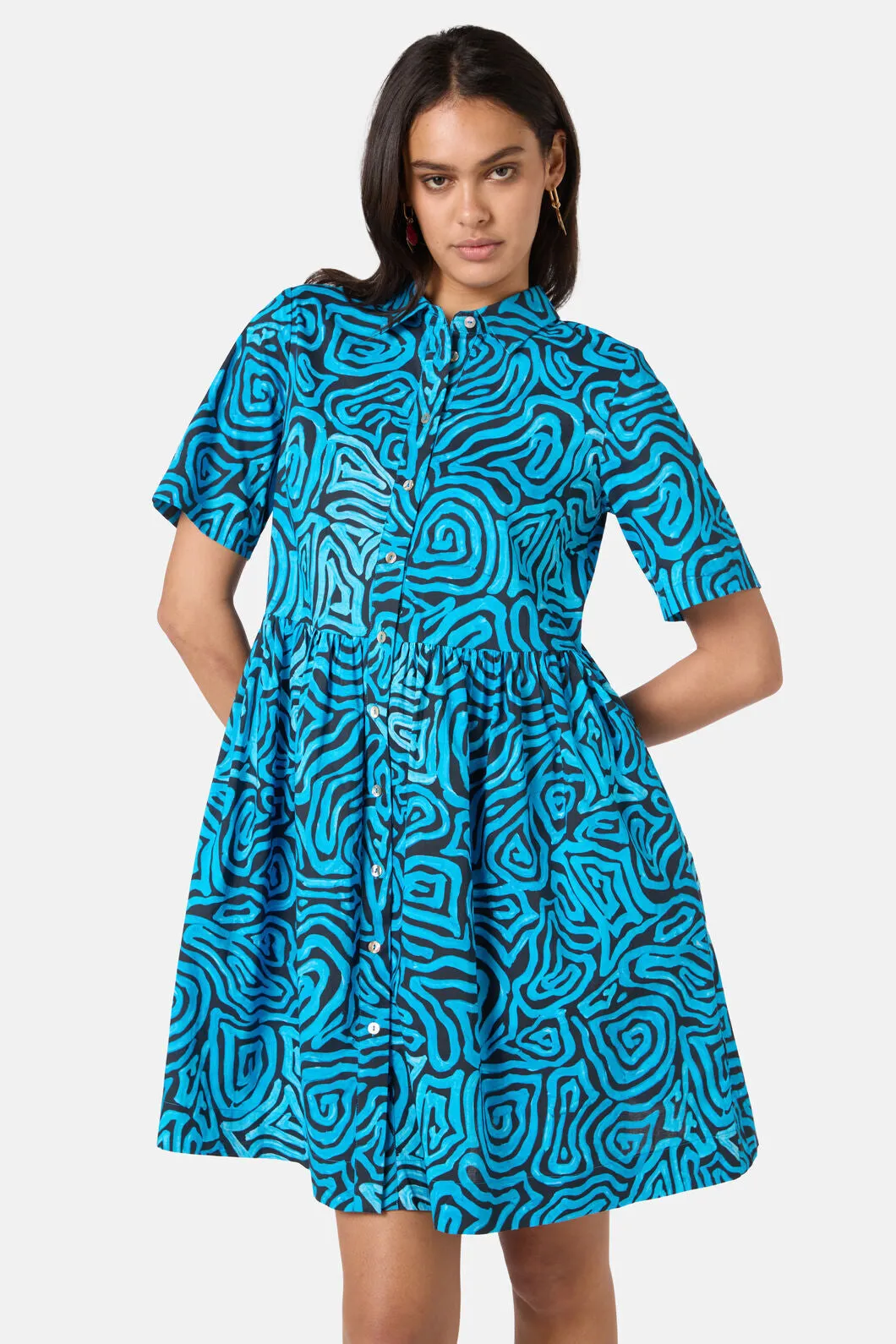 Harvest Print Shirt Dress sold by gorman product image thumbnail 3