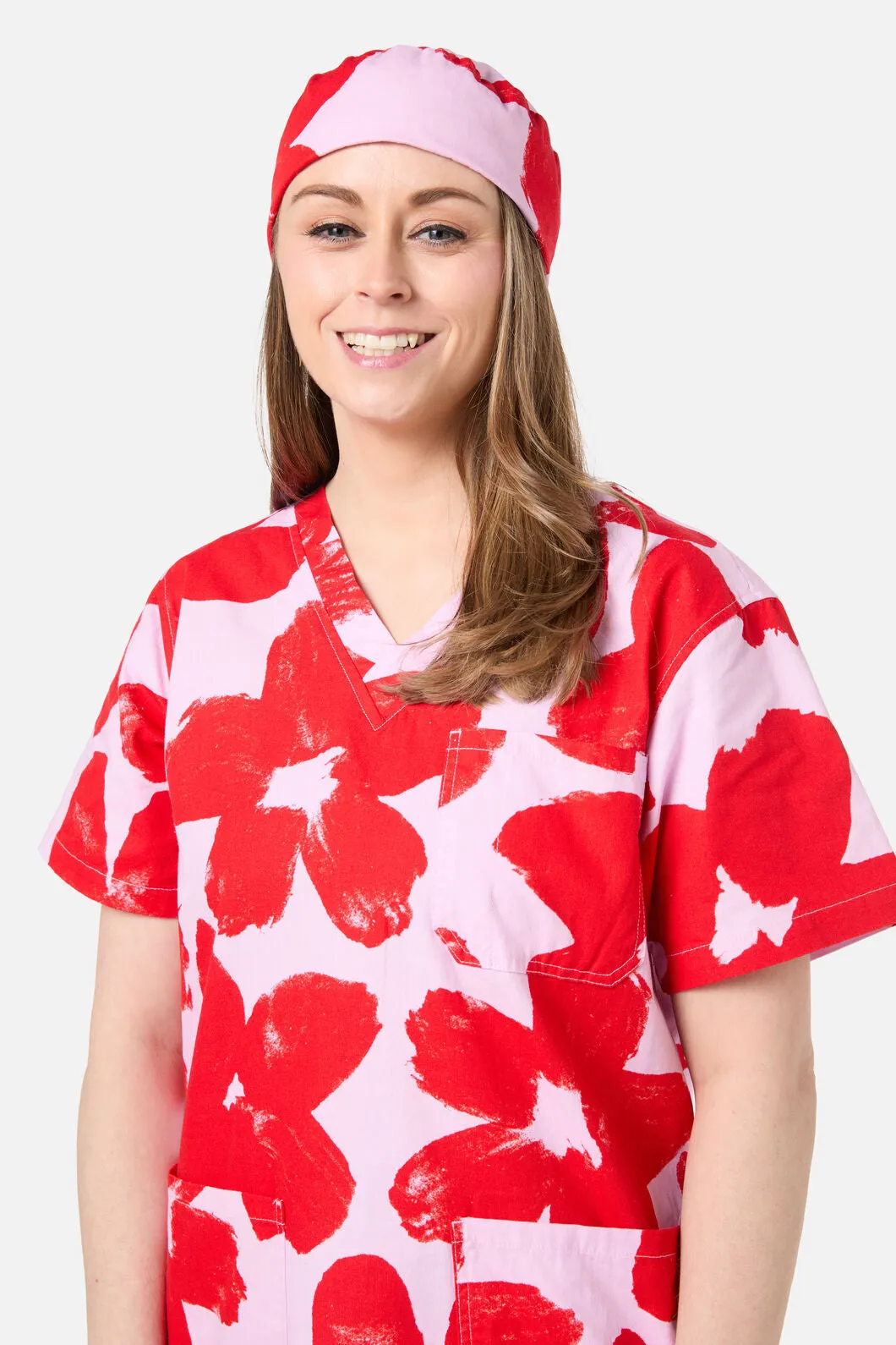 Poppy Scrub Hat sold by gorman